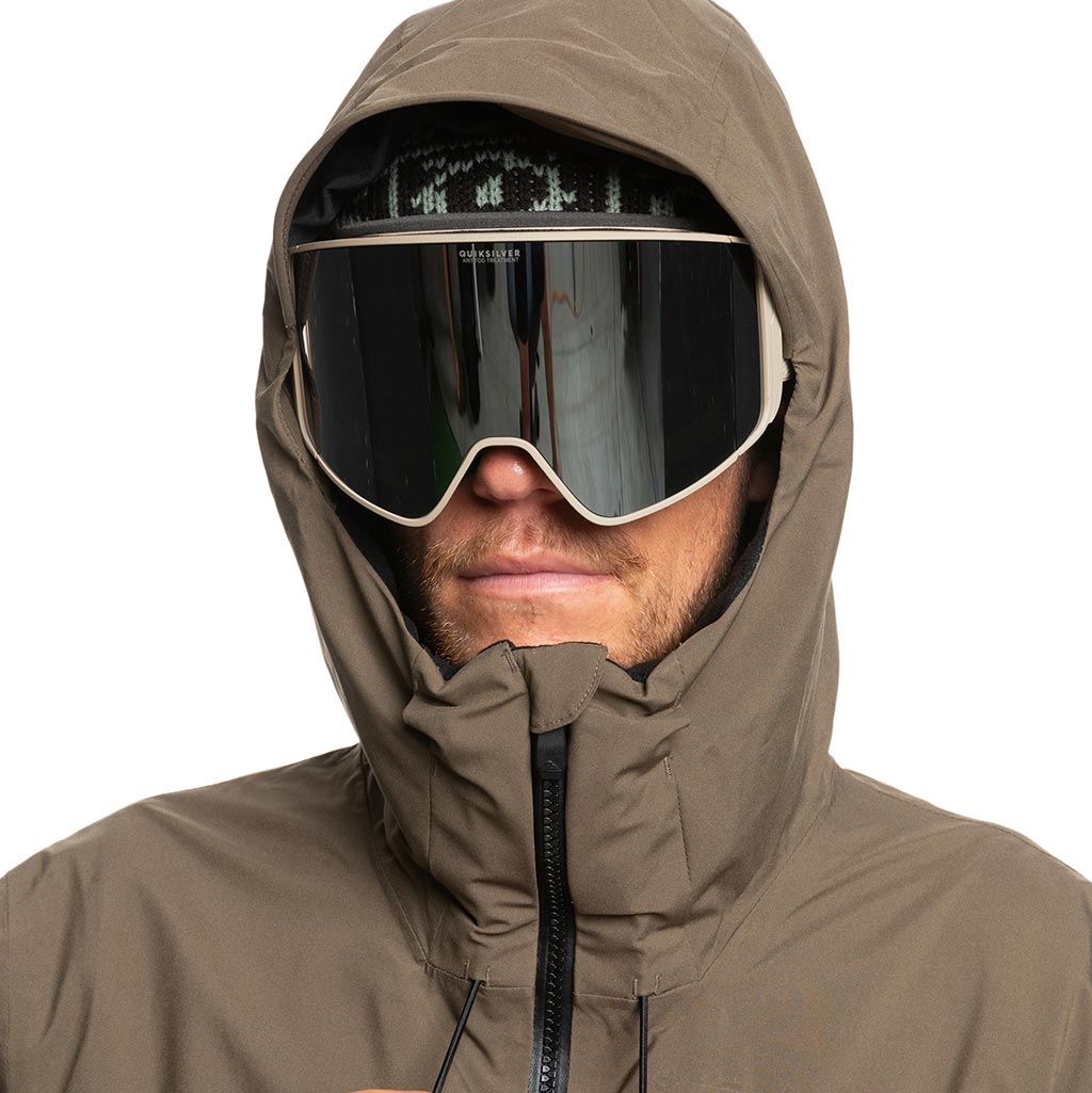 Quiksilver 2026 Quest Stretch 20K Jacket - Canteen