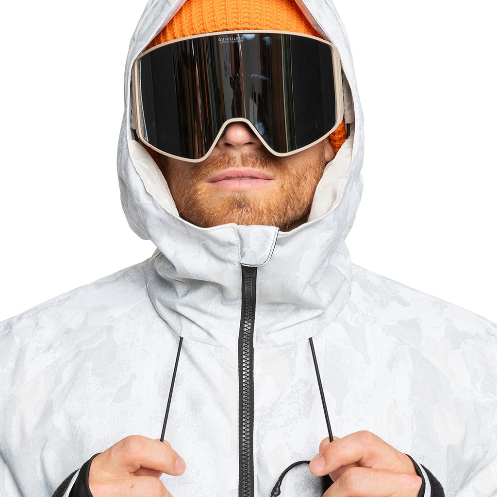 Quiksilver 2025 Mission Printed Jacket - Nature Zoom Birch