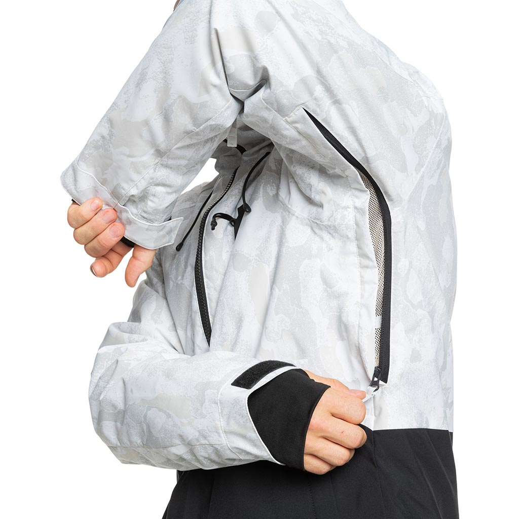 Quiksilver 2025 Mission Printed Jacket - Nature Zoom Birch