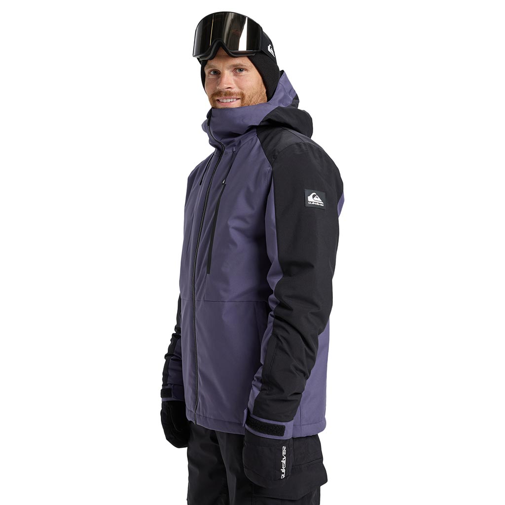 Quiksilver 2026 Mission Block Jacket - Greystone