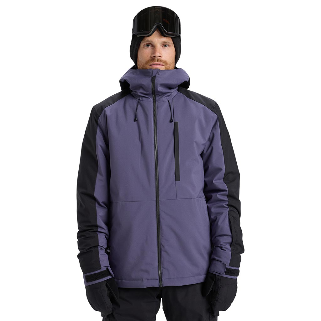 Quiksilver 2026 Mission Block Jacket - Greystone