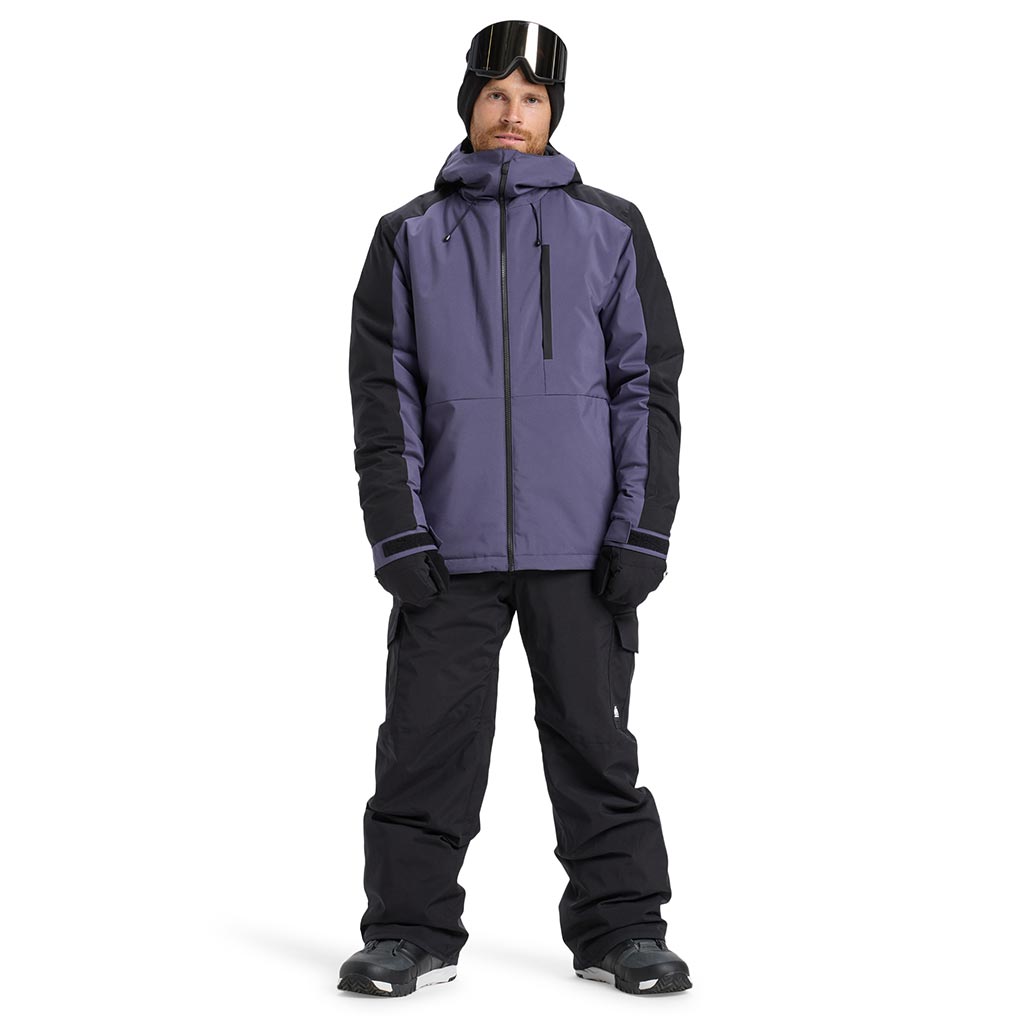 Quiksilver 2026 Mission Block Jacket - Greystone