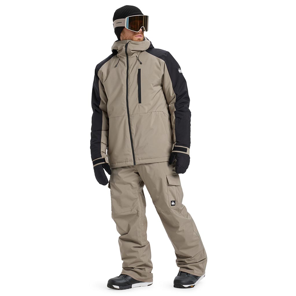 Quiksilver 2026 Mission Block Jacket - Fallen Rock