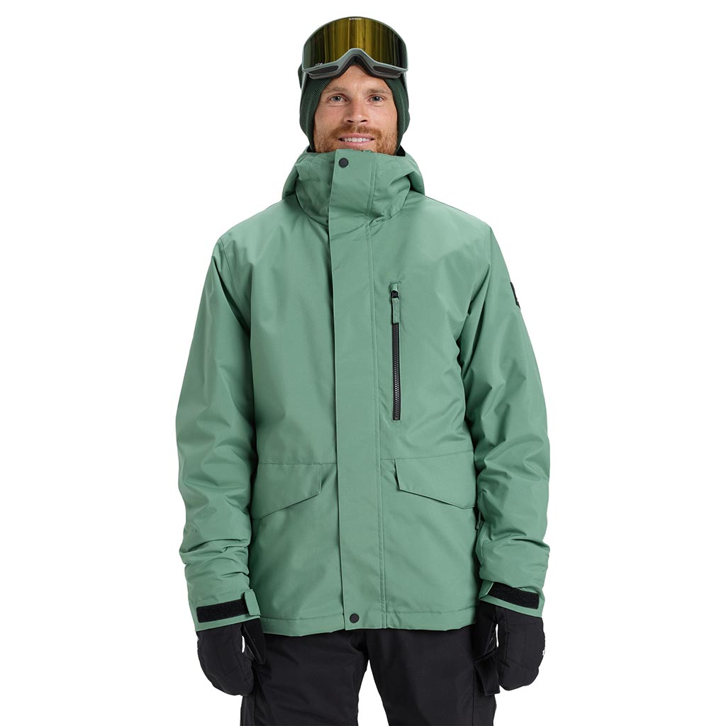Quiksilver 2026 Mission Jacket - Dark Ivy
