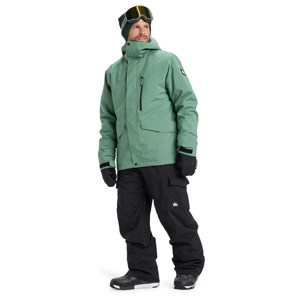 Quiksilver 2026 Mission Jacket - Dark Ivy