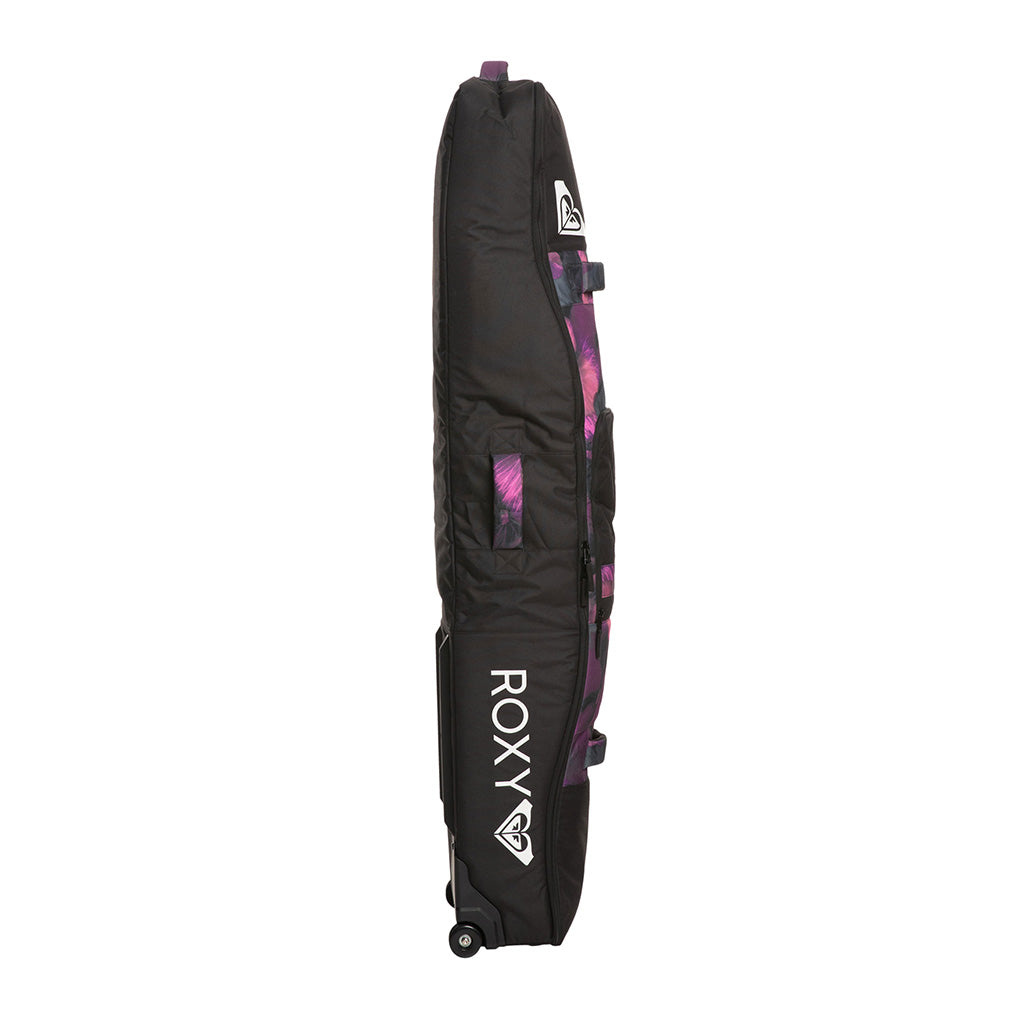 Roxy 2024 Vermont Wheelie Board Bag - True Black Pansy Pansy