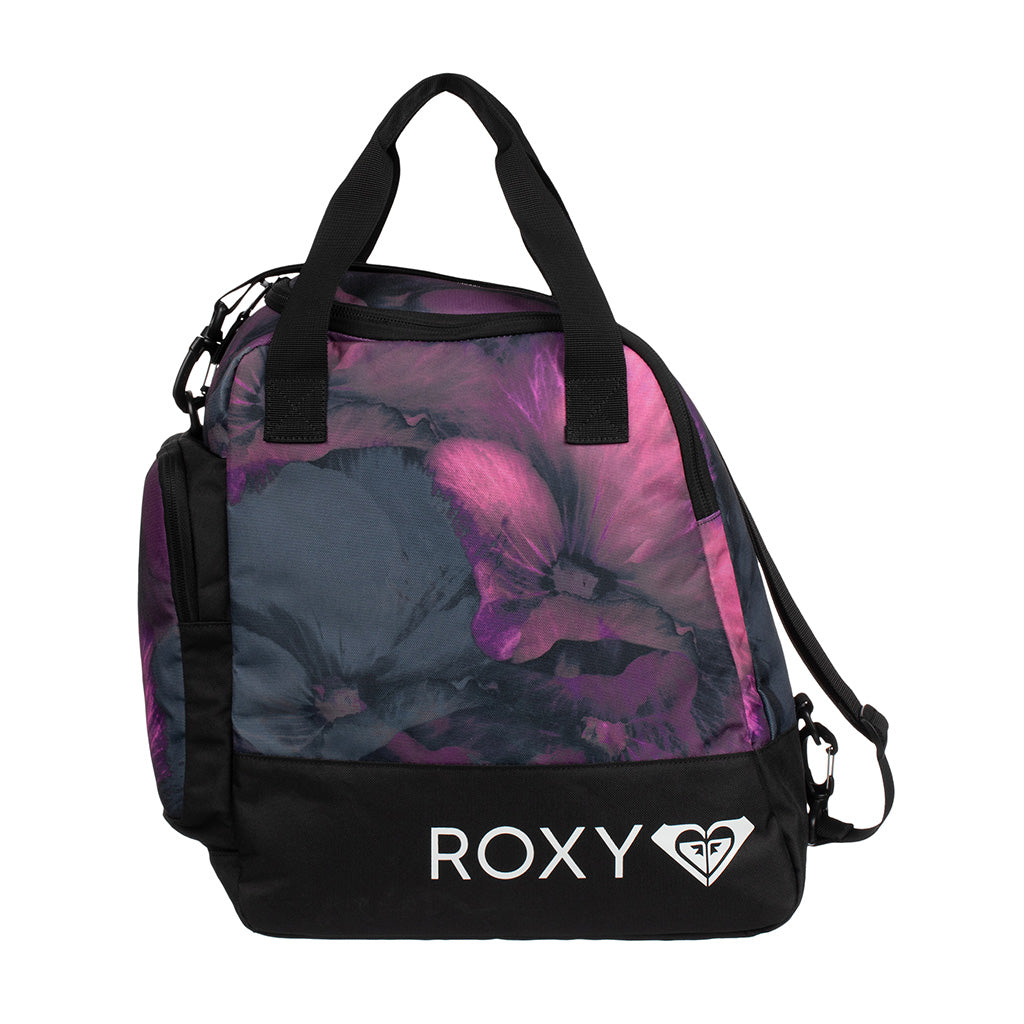 Roxy 2024 Northa Boot Bag - True Black Pansy Pansy