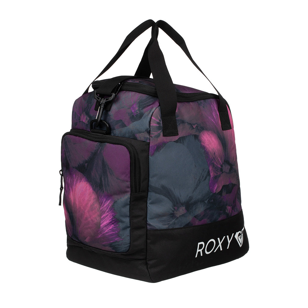 Roxy 2024 Northa Boot Bag - True Black Pansy Pansy