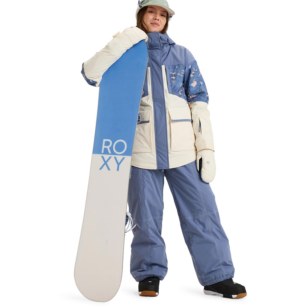 Roxy 2025 Chloe Kim Parka Jacket - Wild Wind Chloe Blossom