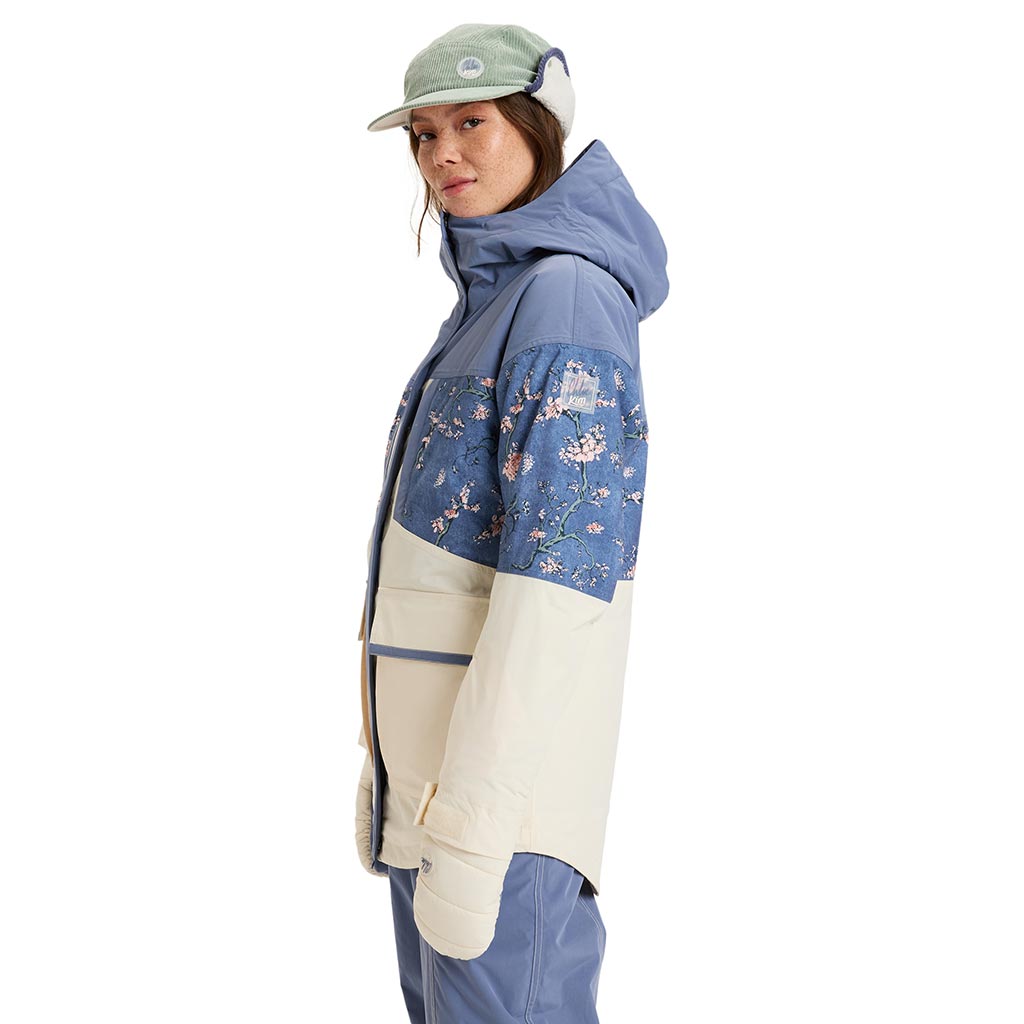 Roxy 2025 Chloe Kim Parka Jacket - Wild Wind Chloe Blossom