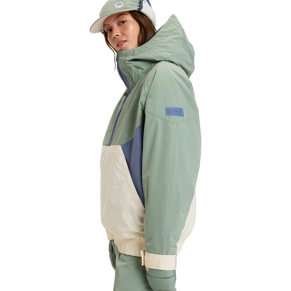 Roxy 2025 Chloe Kim Anorak Jacket - Lily Pad