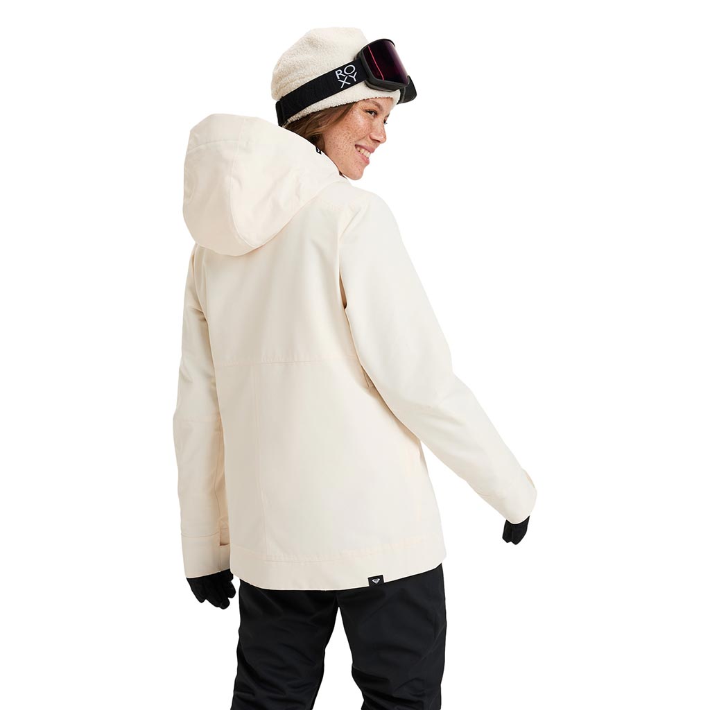 Roxy 2025 Shelter Jacket - Buttercream