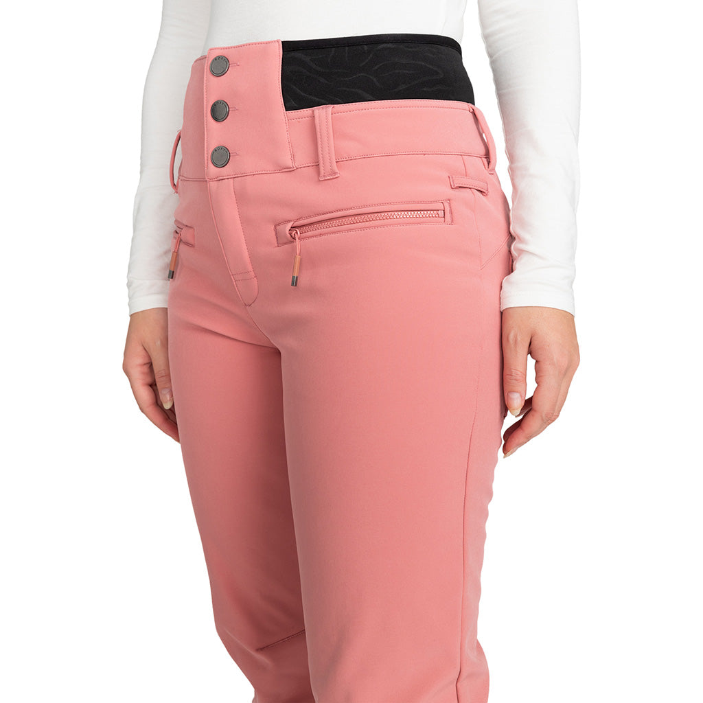 Roxy 2024 Rising High Pant - Dusty Rose