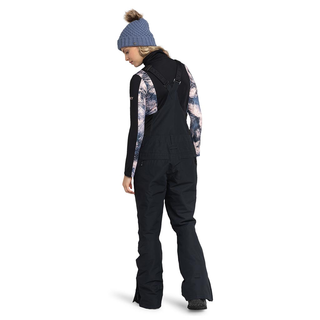 Roxy 2025 Rideout Bib Pant - True Black