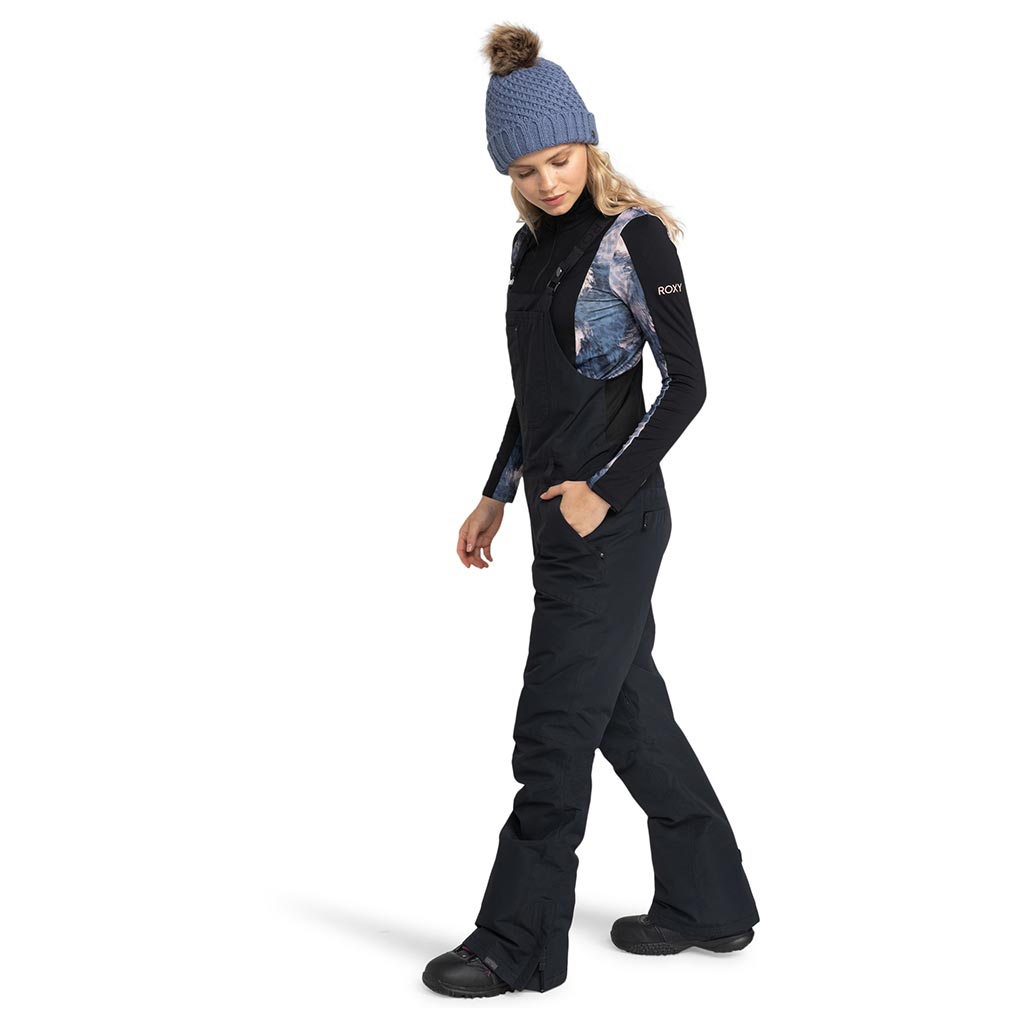 Roxy 2025 Rideout Bib Pant - True Black