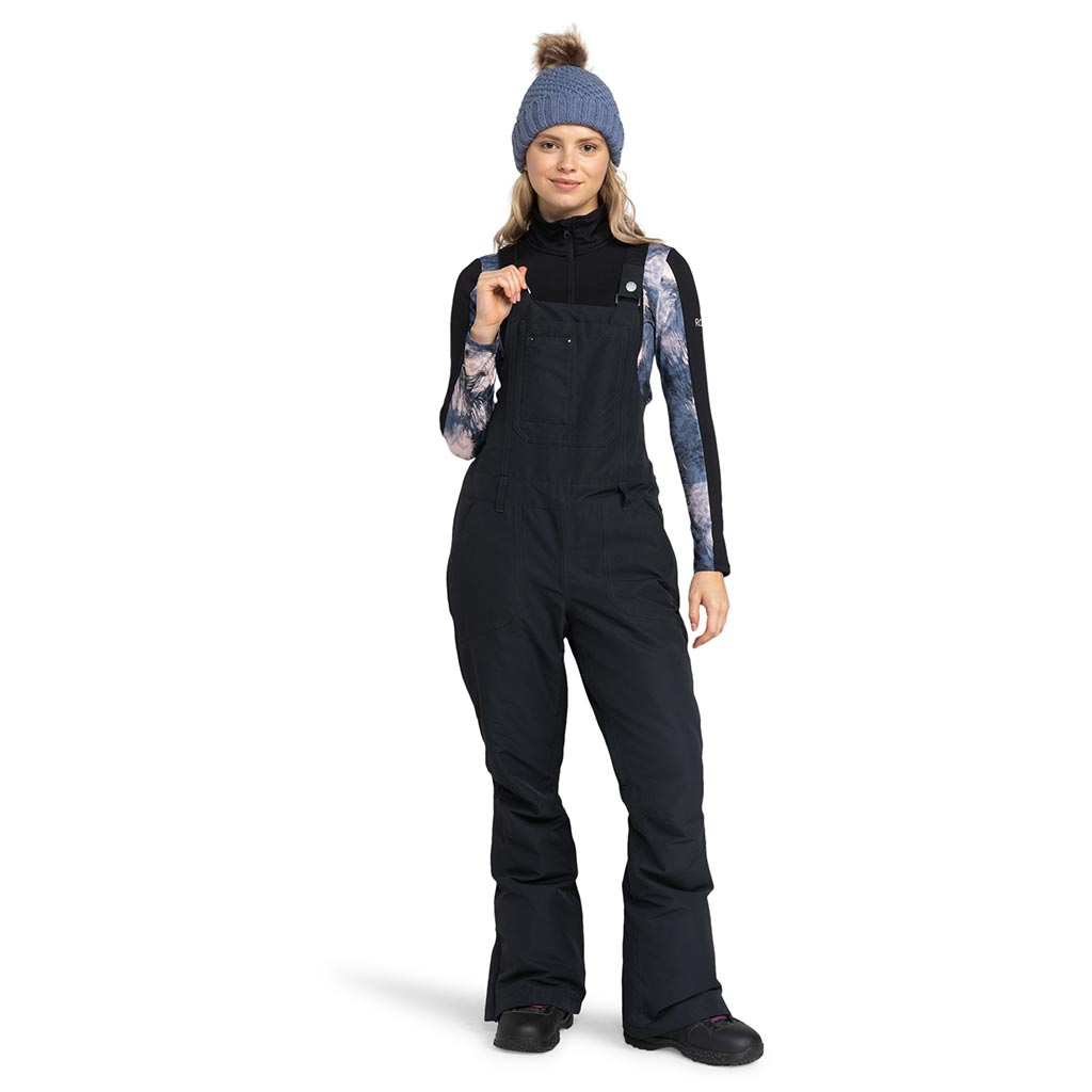 Roxy 2025 Rideout Bib Pant - True Black