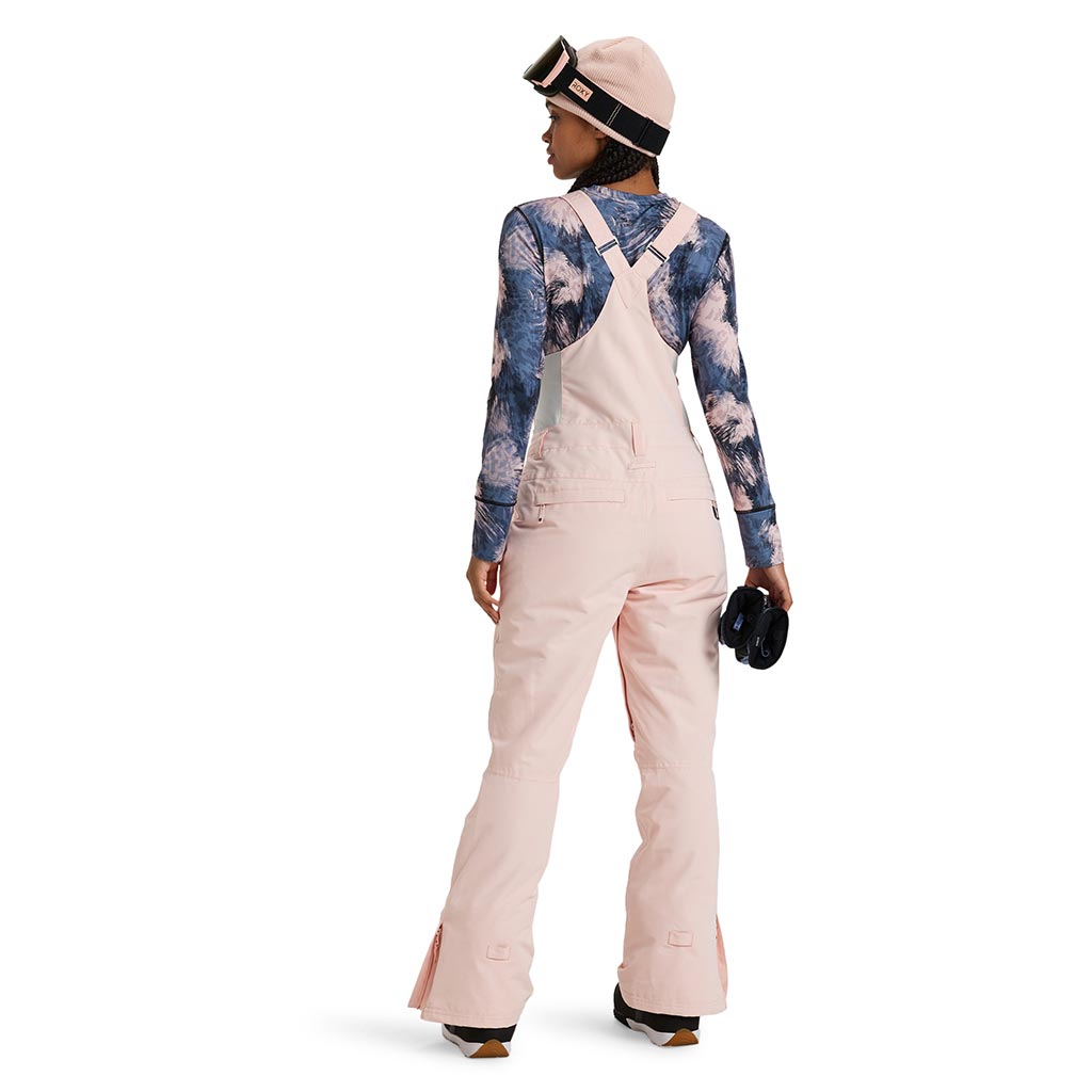Roxy 2025 Rideout Bib Pant - Pink Salt