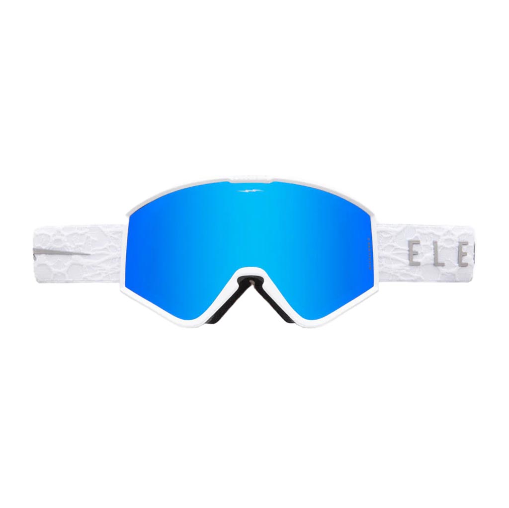 Electric 2024 Kleveland S Goggle + Extra Lens - Matte White Nuron/Blue Chrome