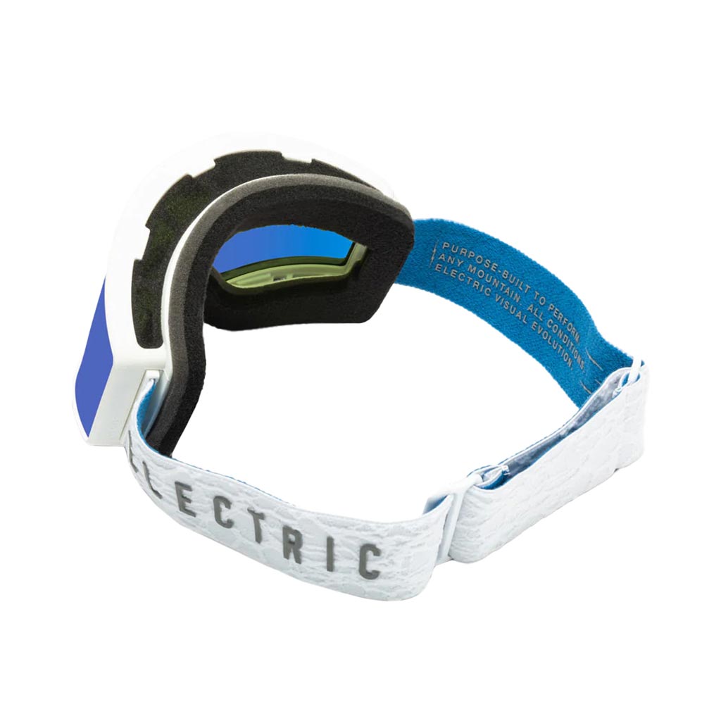 Electric 2024 Kleveland II Goggle + Extra Lens - Matte White Nuron/Moss Blue