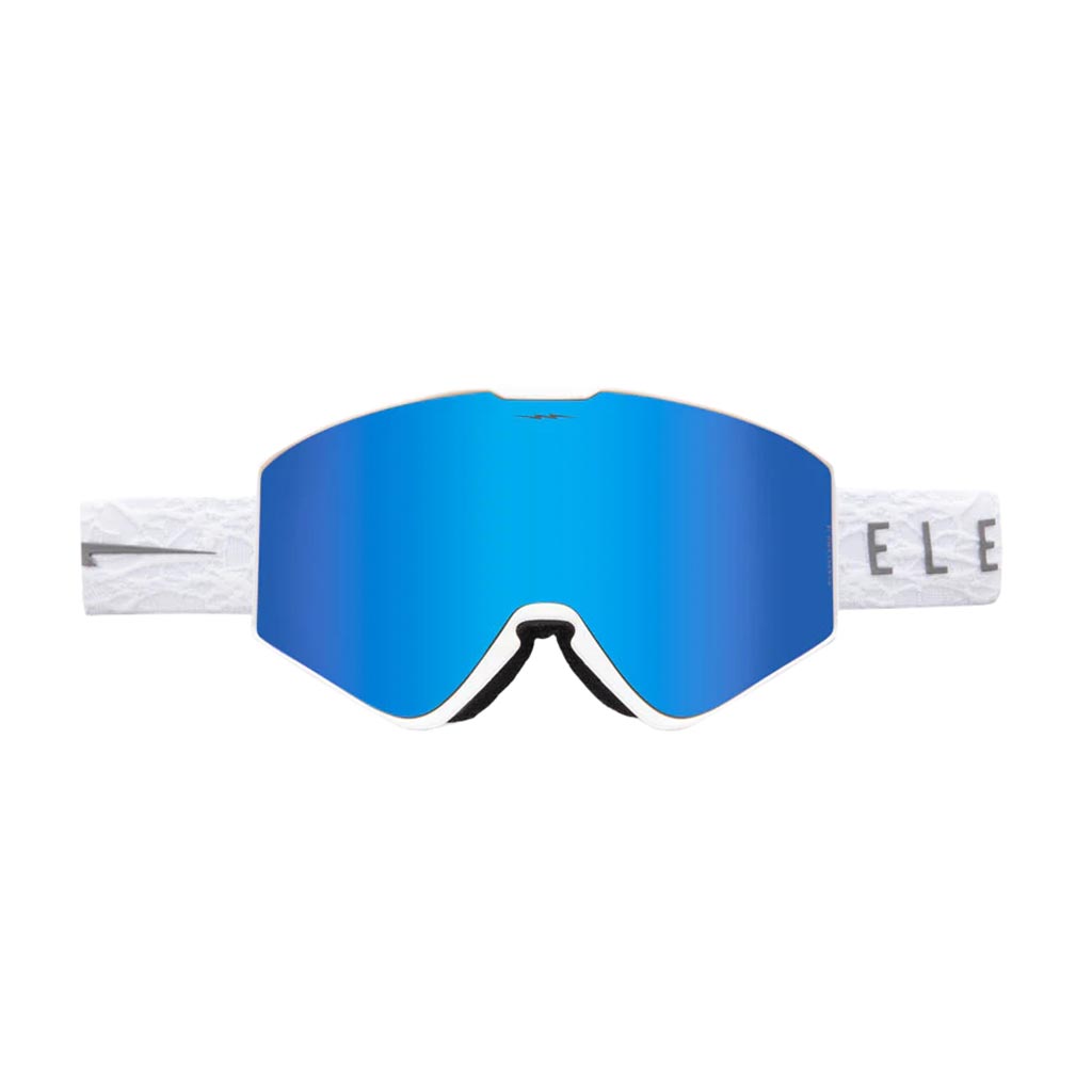 Electric 2024 Kleveland II Goggle + Extra Lens - Matte White Nuron/Moss Blue
