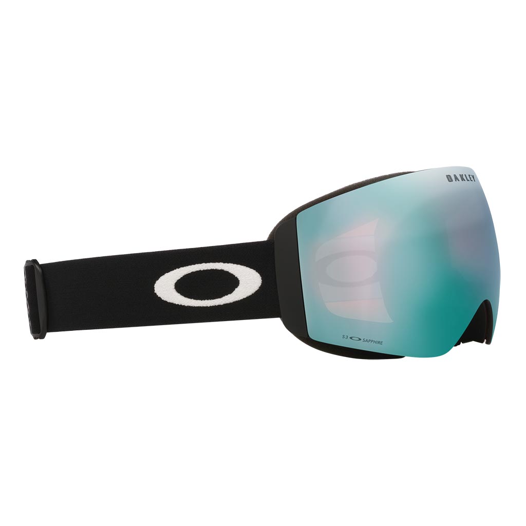 Oakley Flight Deck Pro M Prizm Snow Goggle + Extra Lens - Matte Black/Sapphire