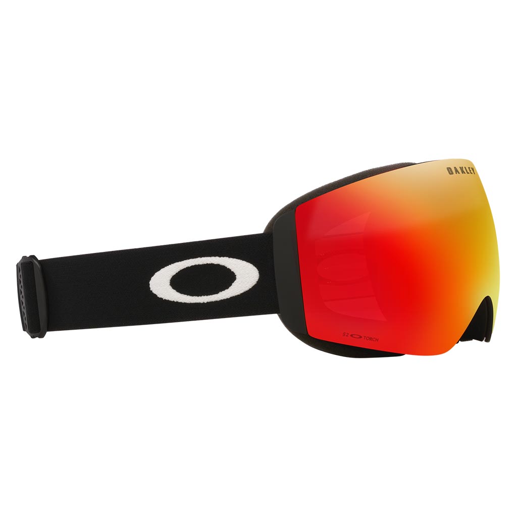 Oakley Flight Deck Pro M Prizm Snow Goggle + Extra Lens - Matte Black/Torch