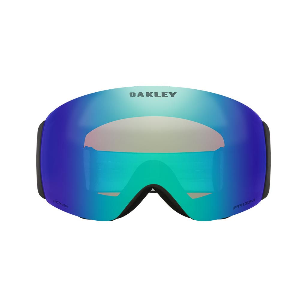 Oakley Flight Deck Pro M Prizm Snow Goggle + Extra Lens - Matte Black/Argon