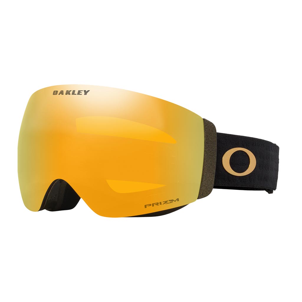 Oakley Flight Deck Pro M Prizm Snow Goggle + Extra Lens - Metallic Black Gold/24k