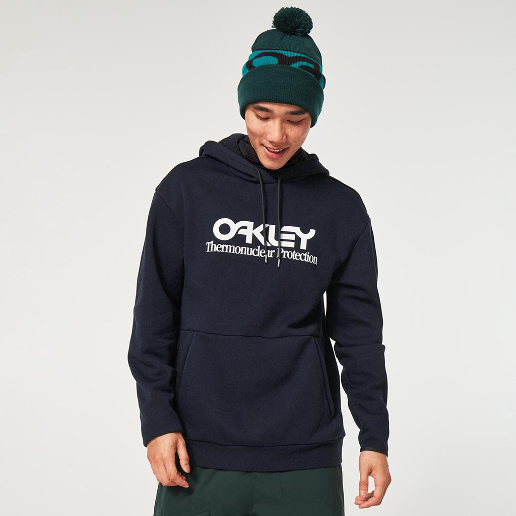 Oakley 2025 Rider Long 2.0 Hoodie - Black/White
