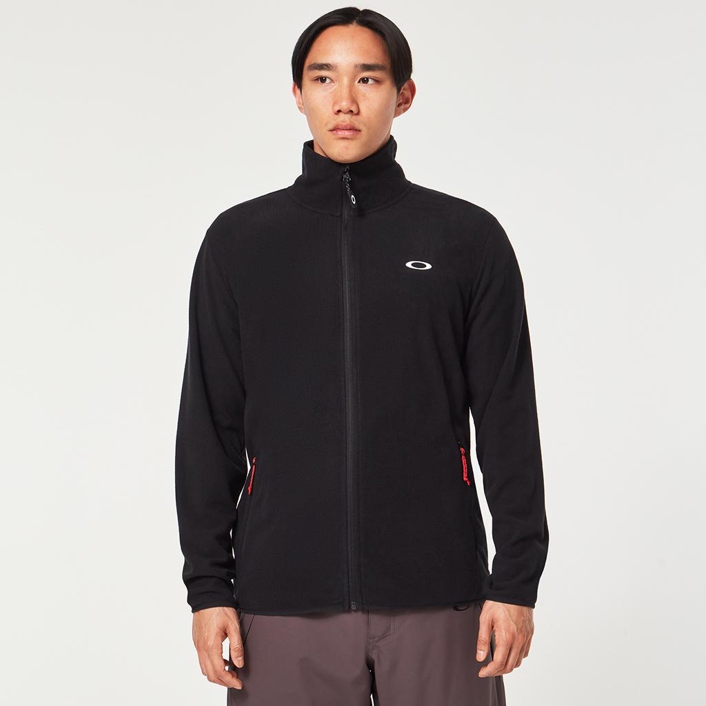 Oakley 2025 Alpine Full Zip Sweatshirt - Blackout
