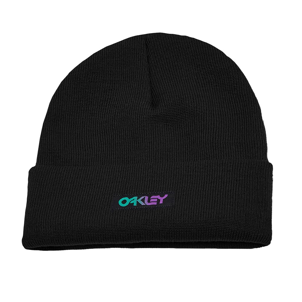 Oakley B1B Gradient Patch Beanie - Blackout