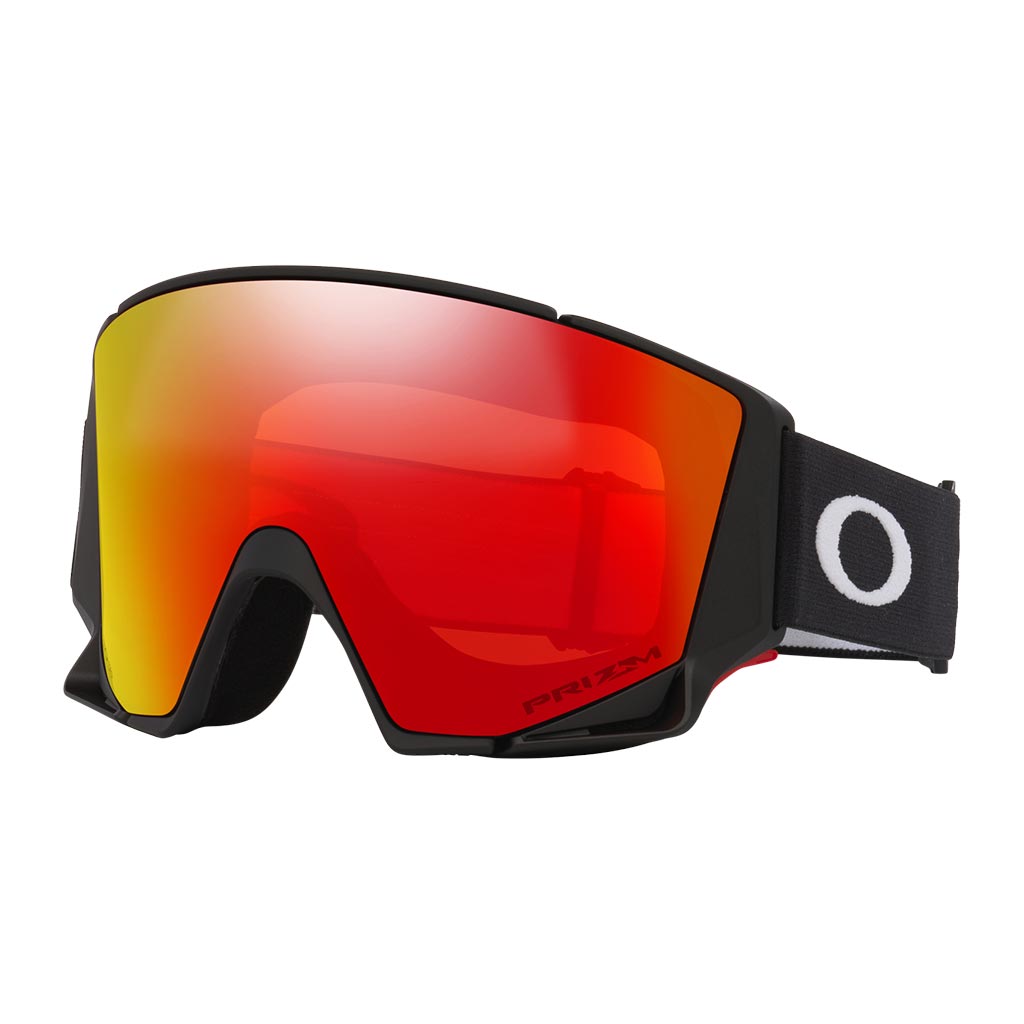 Oakley Flow Scape M Prizm Snow Goggle + Extra Lens - Matte Black/Torch