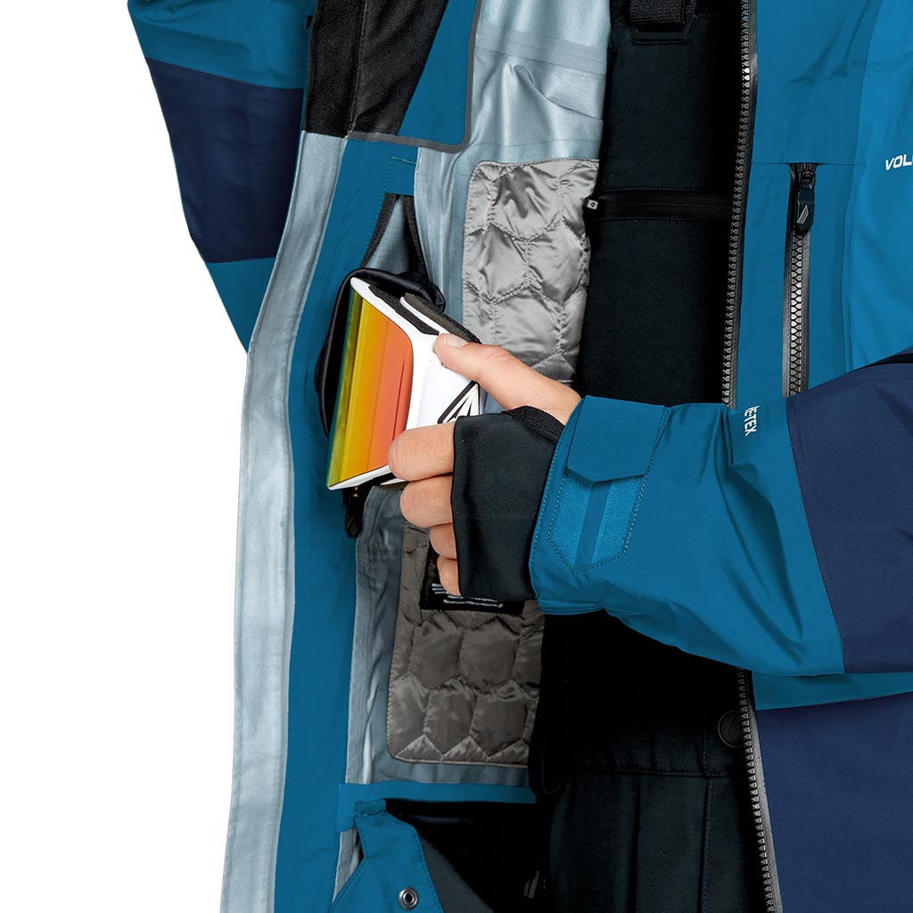 Volcom 2025 TDS Infrared Gore-Tex Jacket - Light Blue