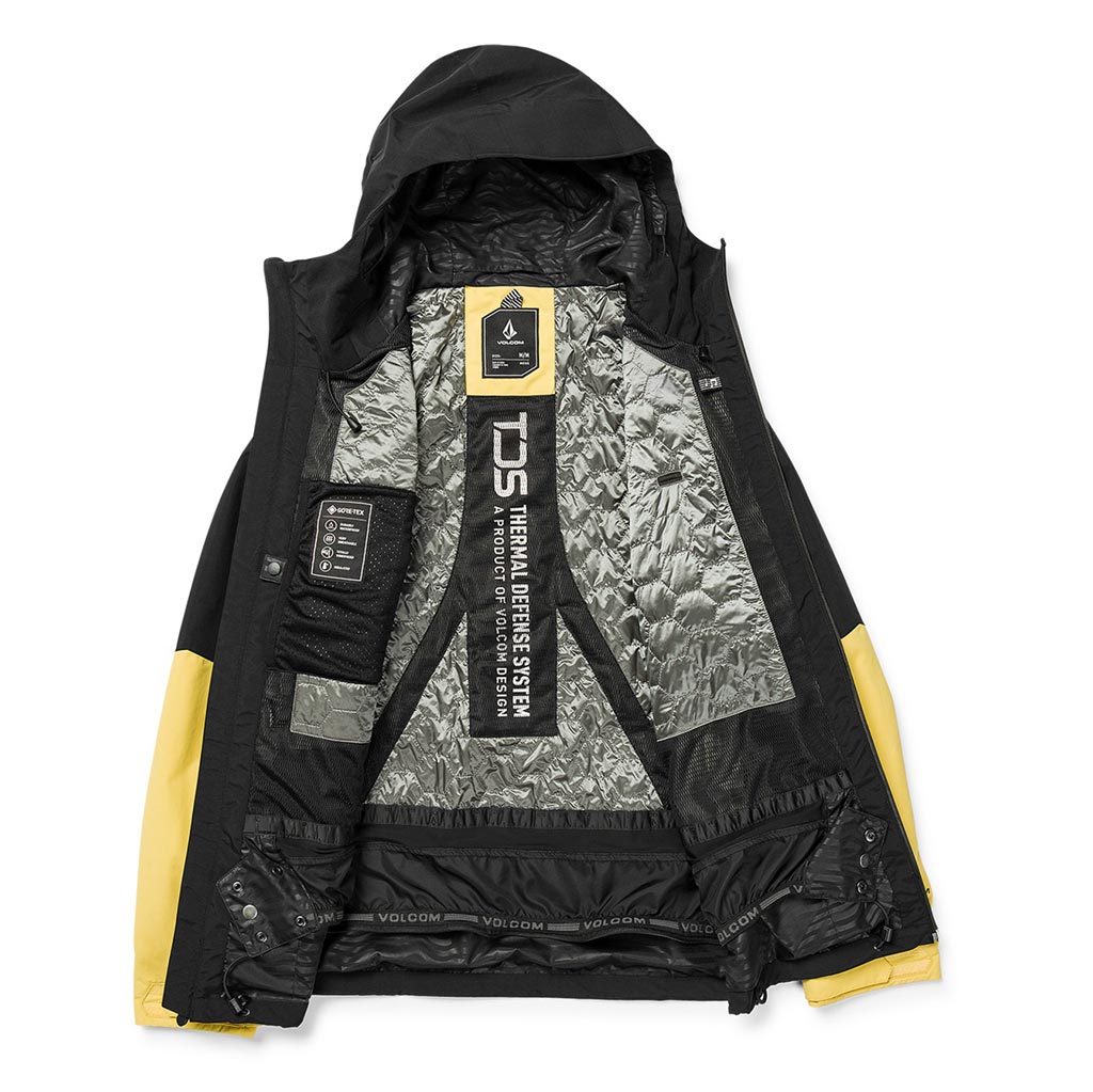 Volcom 2025 TDS Gore-Tex Jacket - Dark Yellow