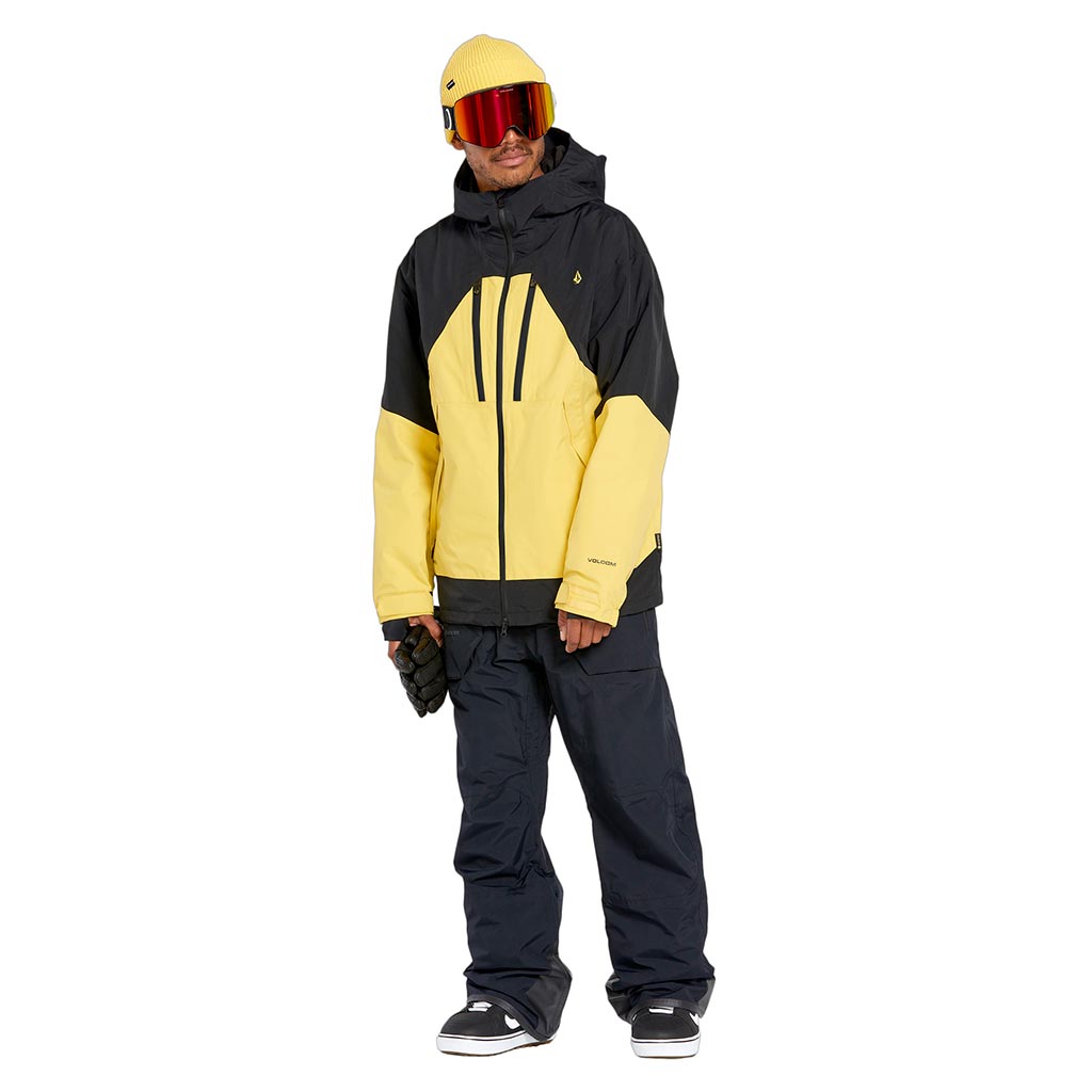Volcom 2025 TDS Gore-Tex Jacket - Dark Yellow