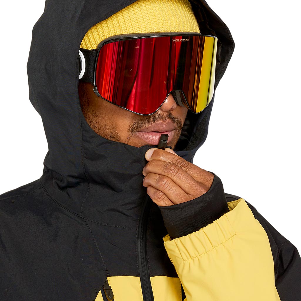 Volcom 2025 TDS Gore-Tex Jacket - Dark Yellow