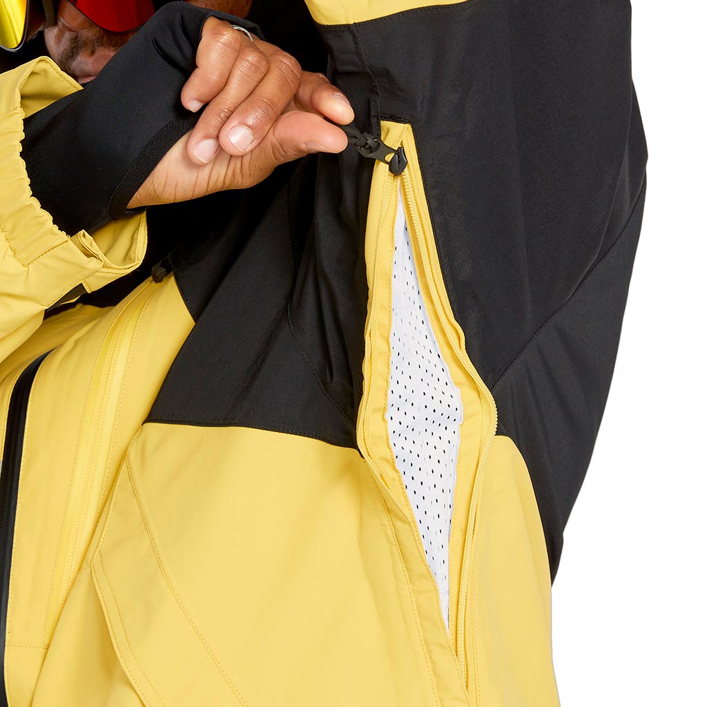 Volcom 2025 TDS Gore-Tex Jacket - Dark Yellow