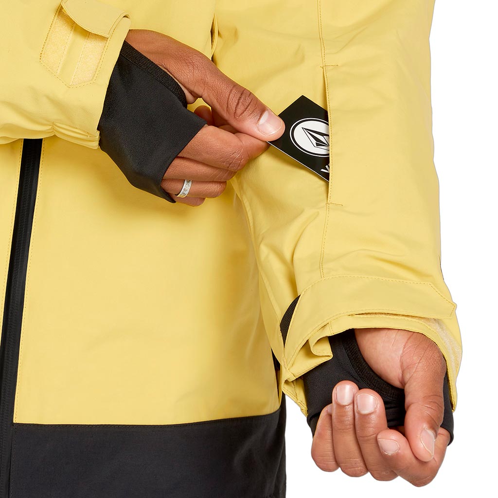 Volcom 2025 TDS Gore-Tex Jacket - Dark Yellow