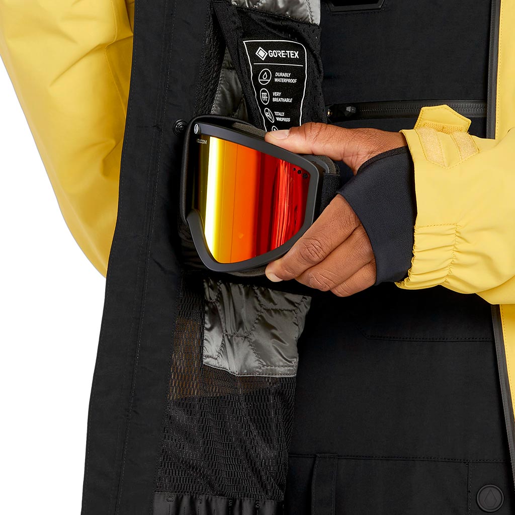 Volcom 2025 TDS Gore-Tex Jacket - Dark Yellow