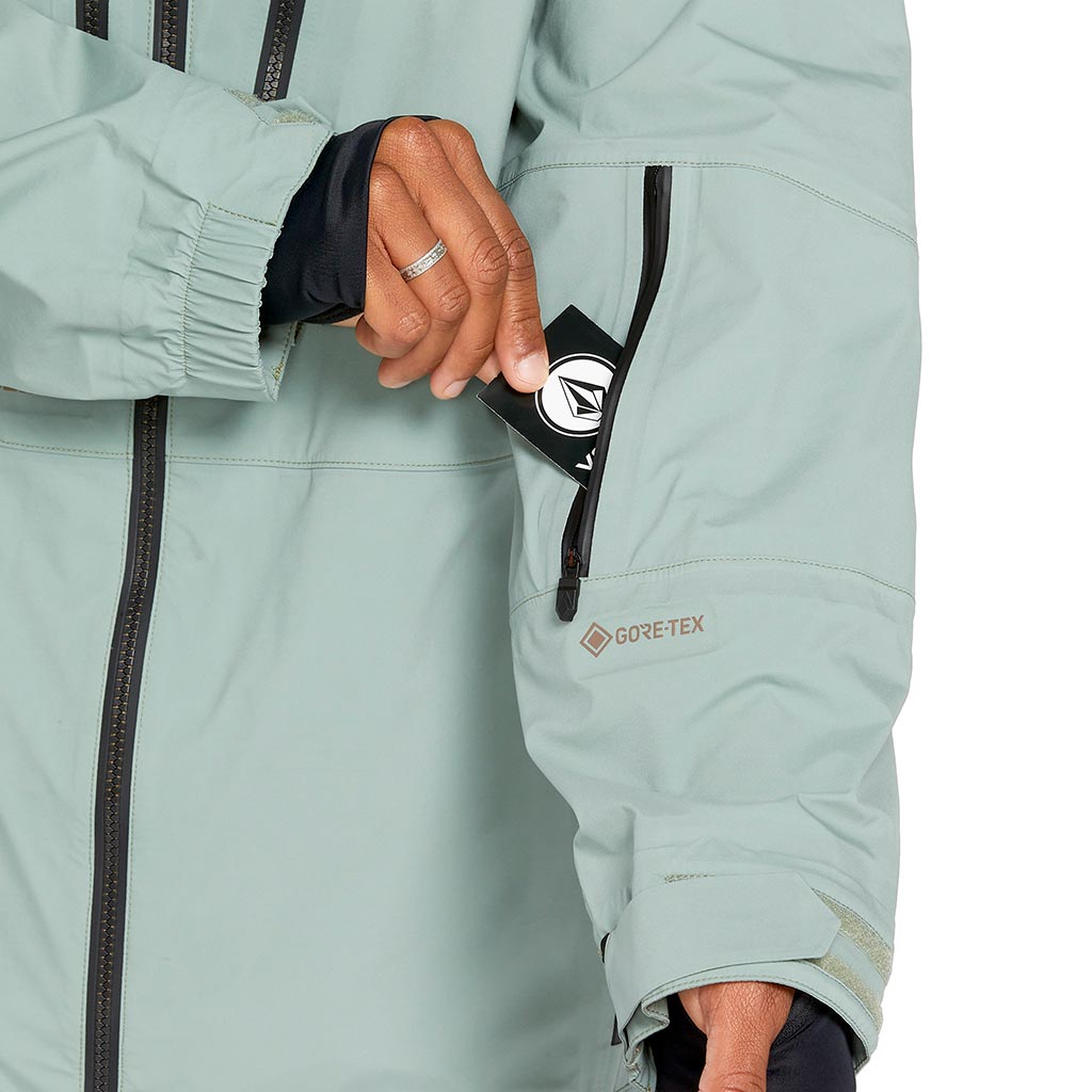 Volcom 2025 Guch Stretch Gore Jacket - Agave