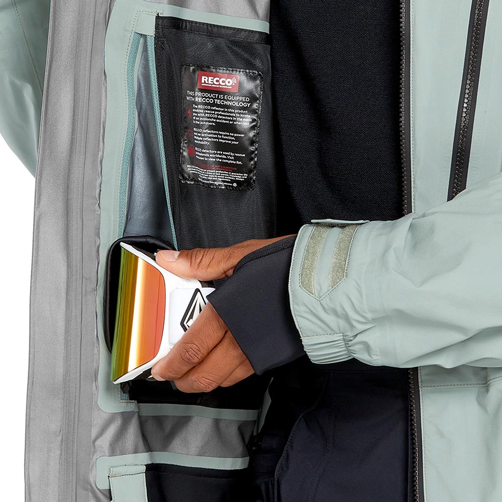 Volcom 2025 Guch Stretch Gore Jacket - Agave