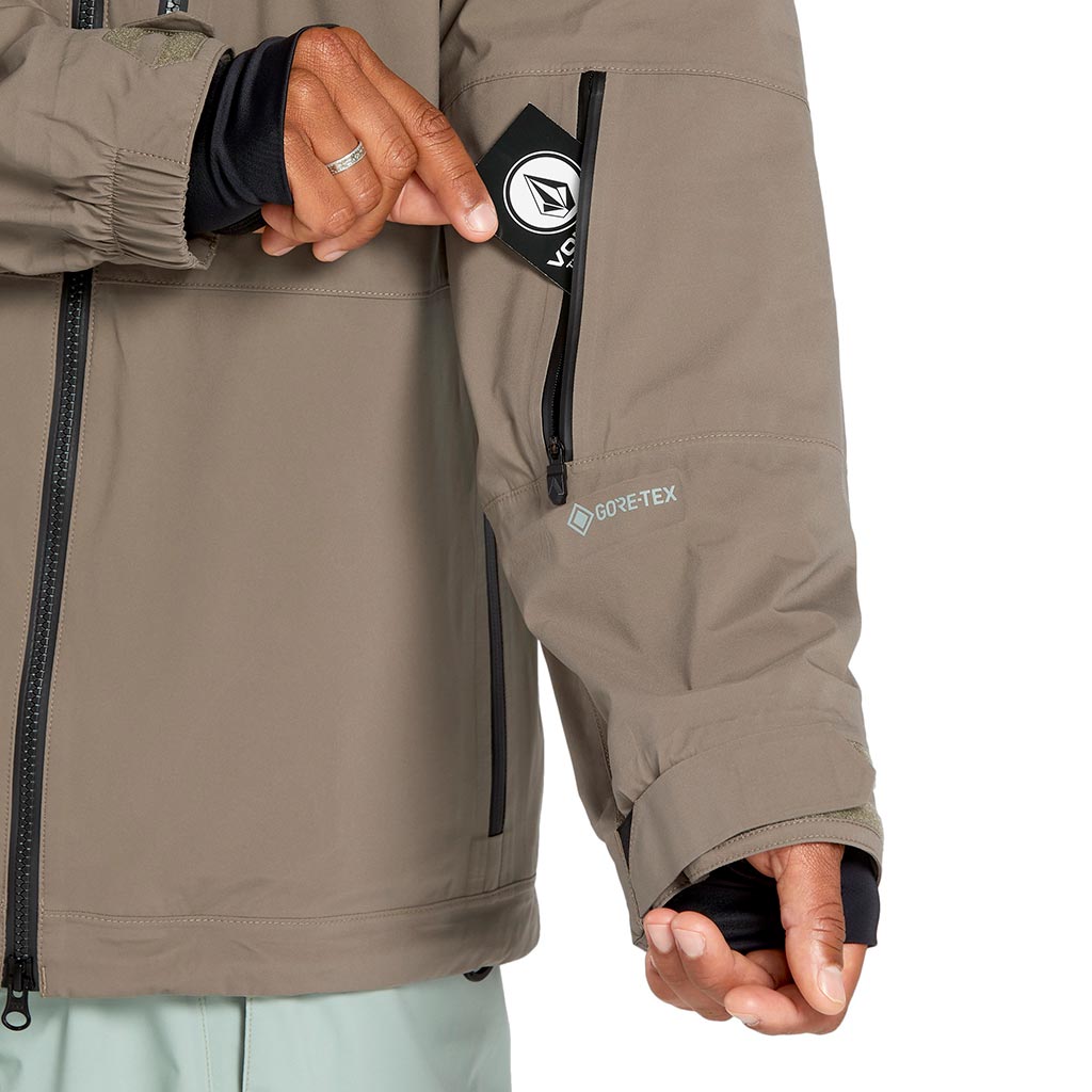 Volcom 2025 Guch Stretch Gore Jacket - Chestnut Brown