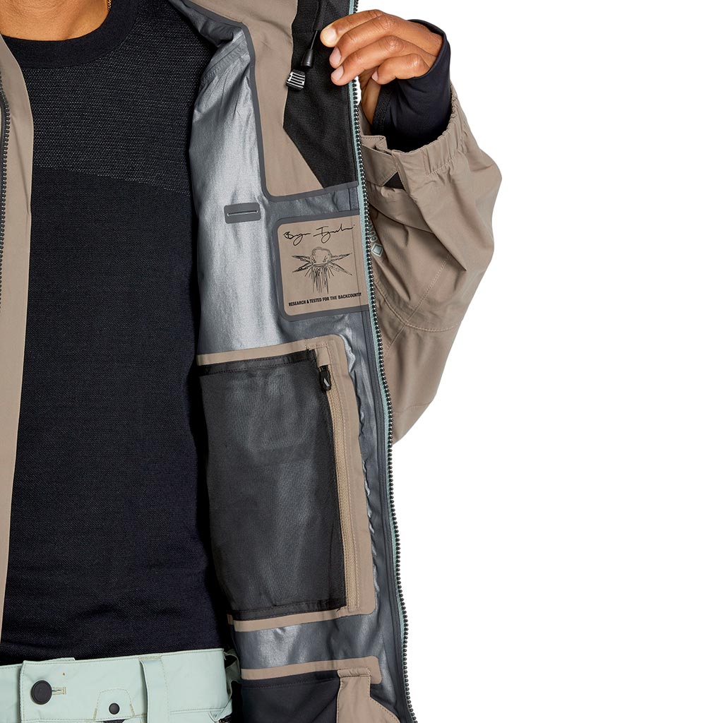 Volcom 2025 Guch Stretch Gore Jacket - Chestnut Brown