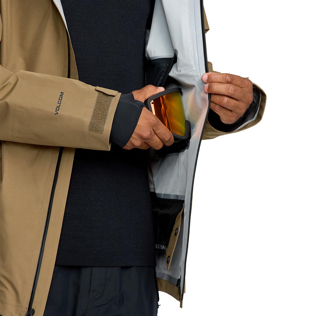Volcom 2026 Tester 3L Gore-Tex Jacket - Bronze