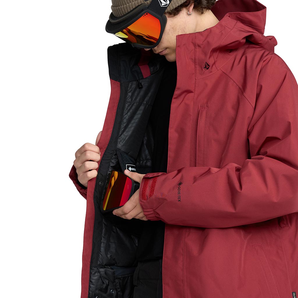 Volcom 2026 Dua Gore-Tex Jacket - Burnt Red