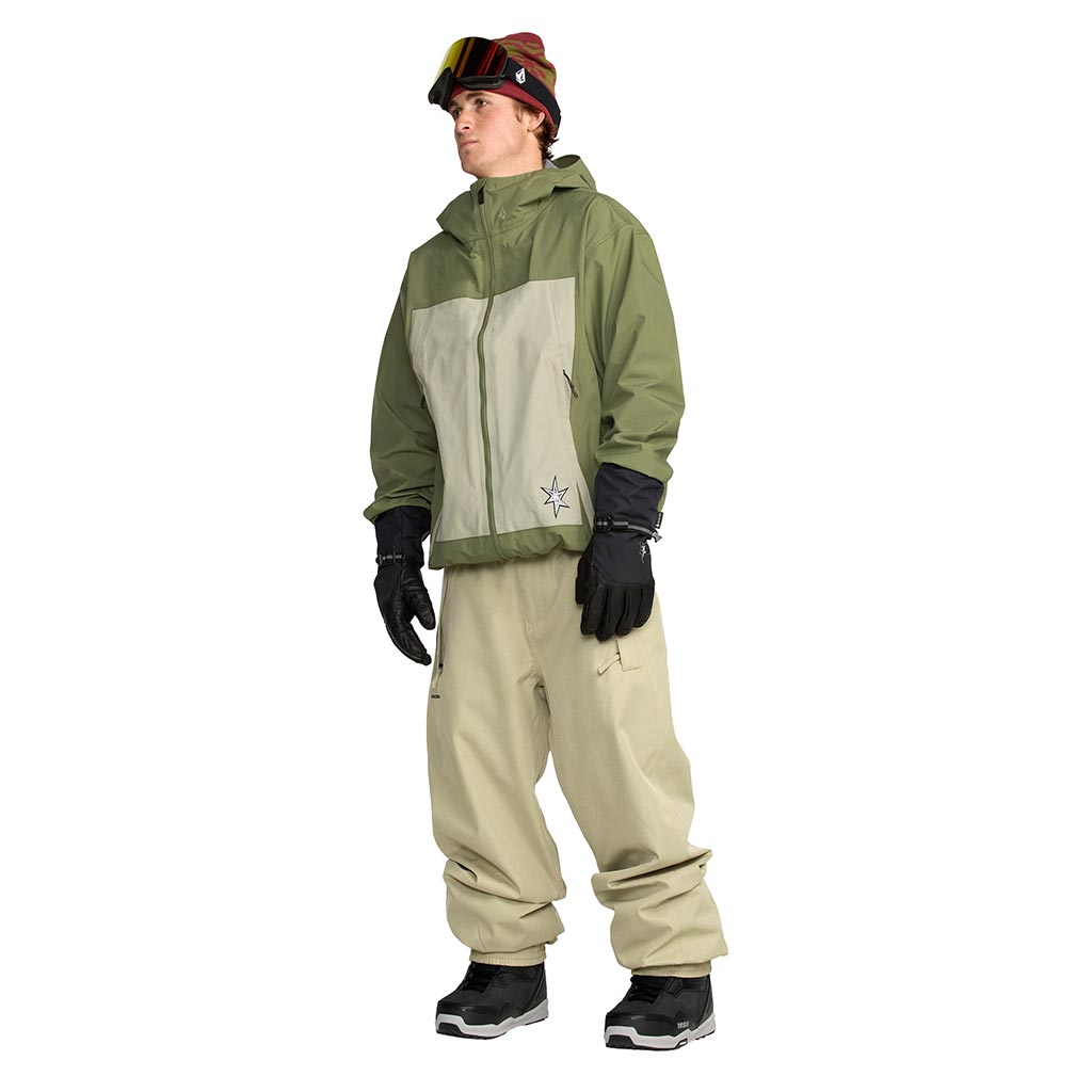 Volcom 2026 Arthur 3L Jacket - Dark Olive