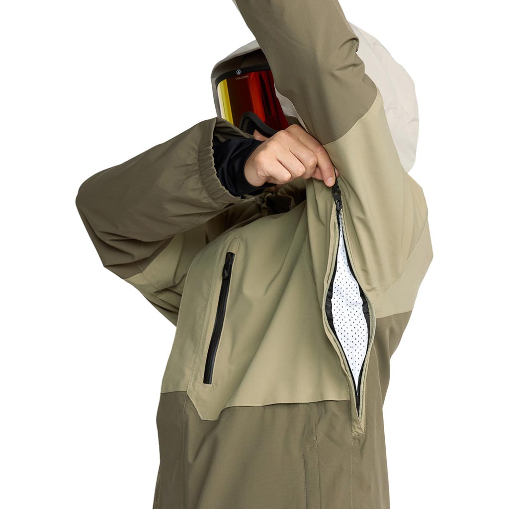 Volcom 2026 RNGE Stretch 30K Jacket - Moss Green