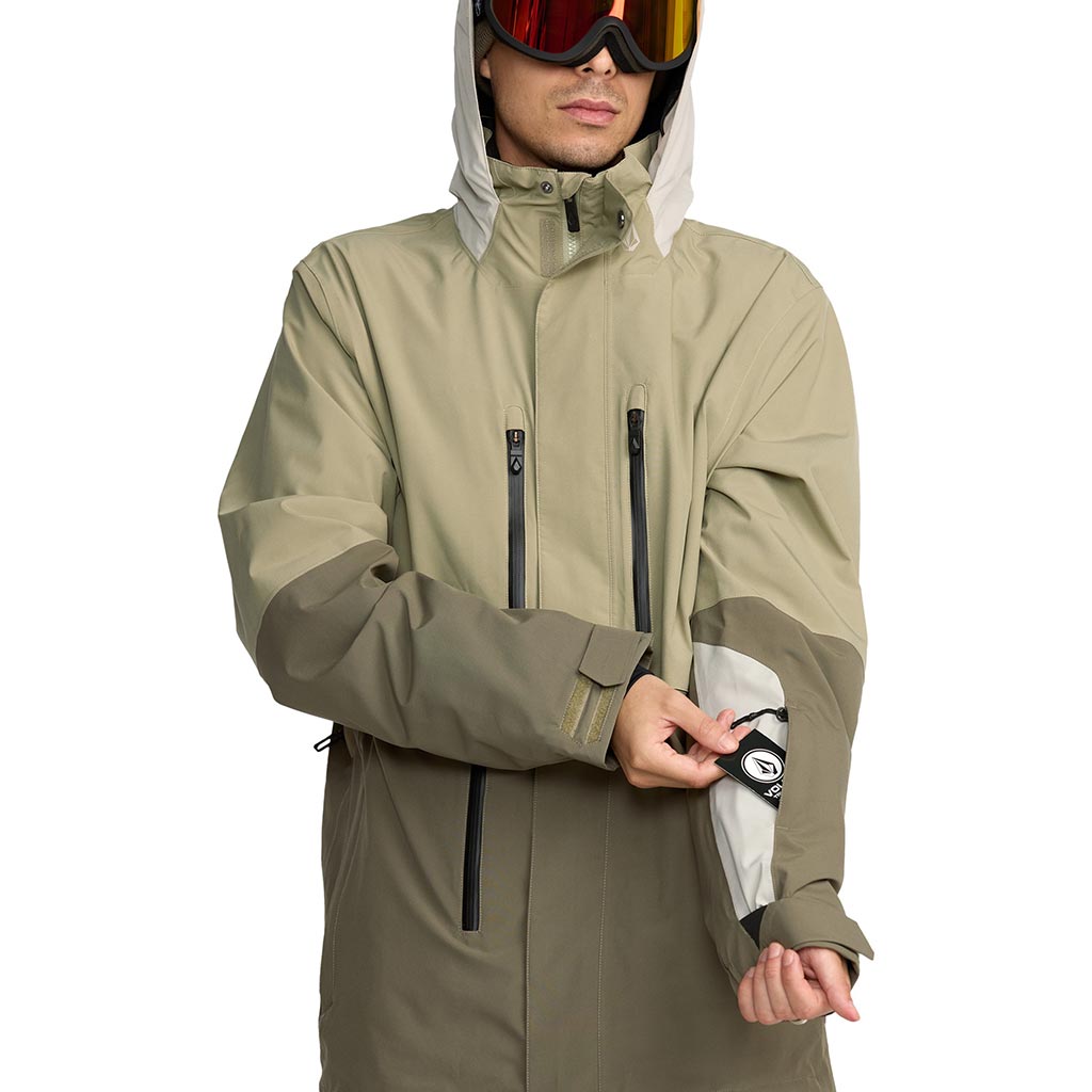 Volcom 2026 RNGE Stretch 30K Jacket - Moss Green