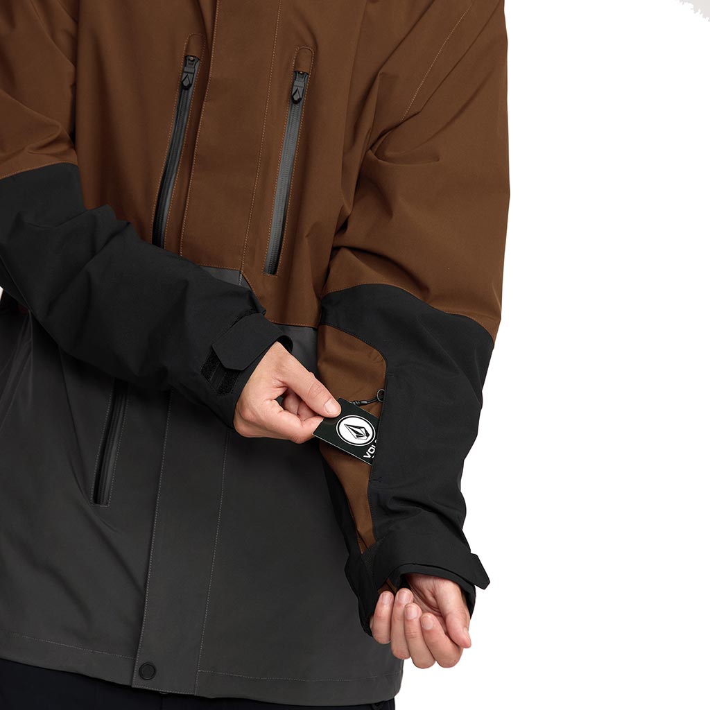 Volcom 2026 Rnge Stretch 30K Jacket - Brown
