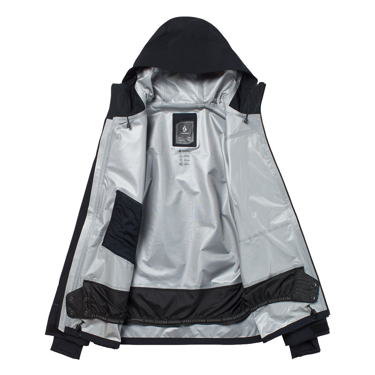 Volcom 2027 Tester 3L Gore-Tex Jacket - Black